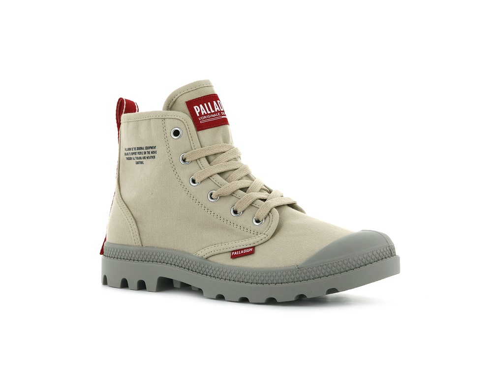 Botas Palladium PAMPA HI DARE Mujer Desert | Costa Rica-28056